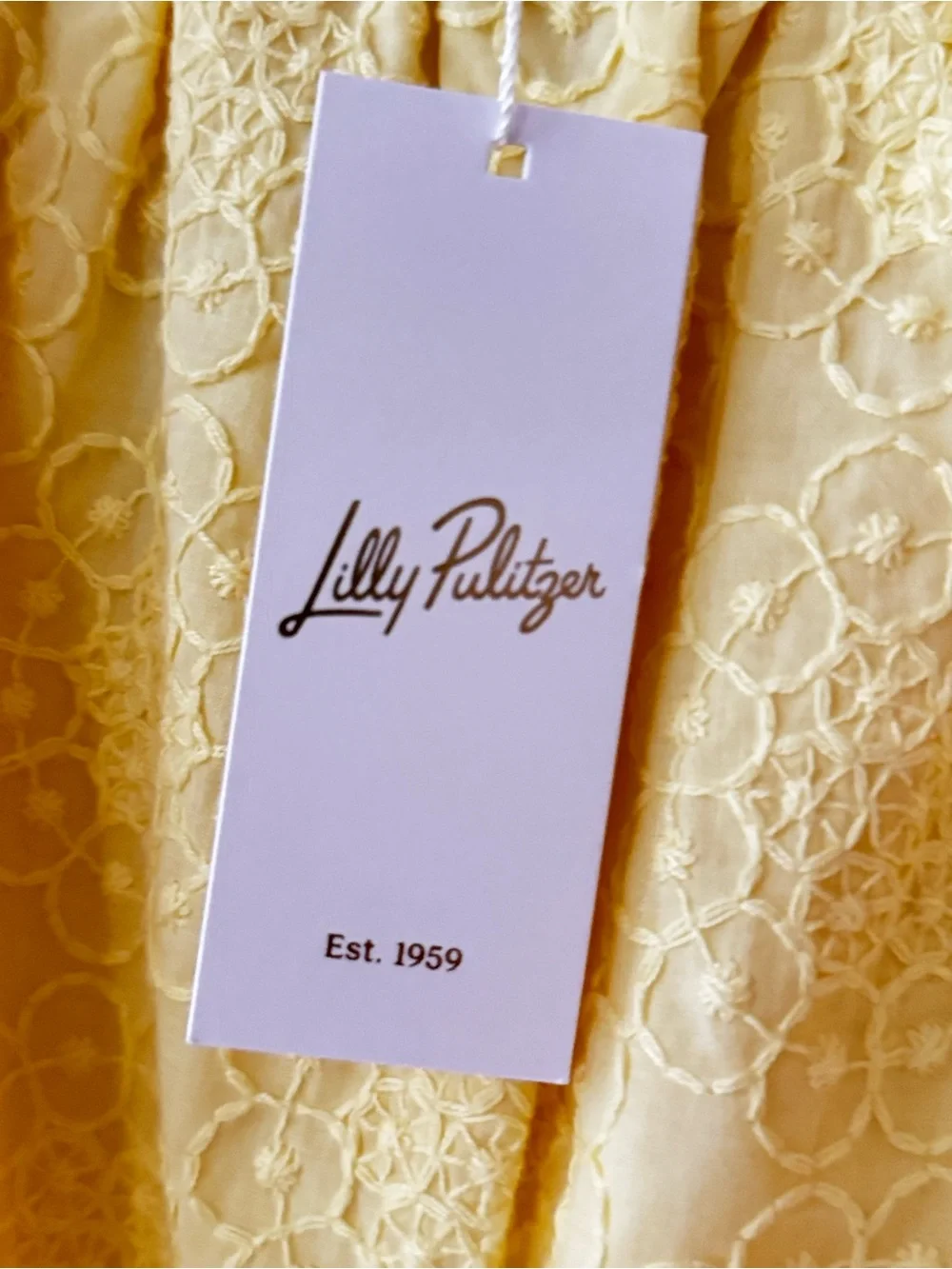 Lilly Pulitzer sunny lemon